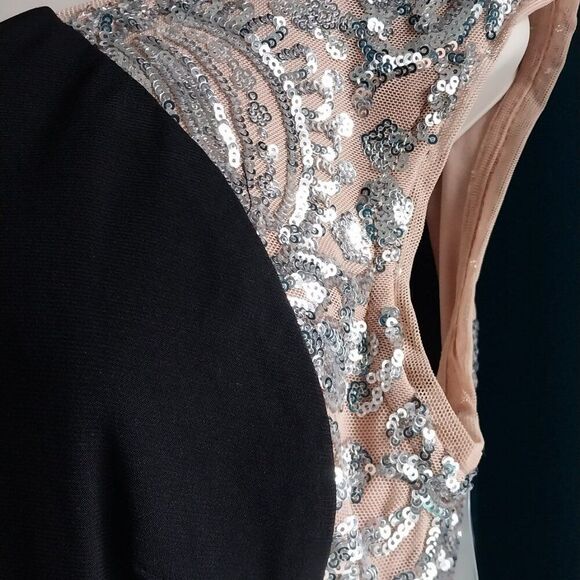 NWT R&M RICHARDS Embroidered Sequin Dress Size 6 - Picture 12 of 12